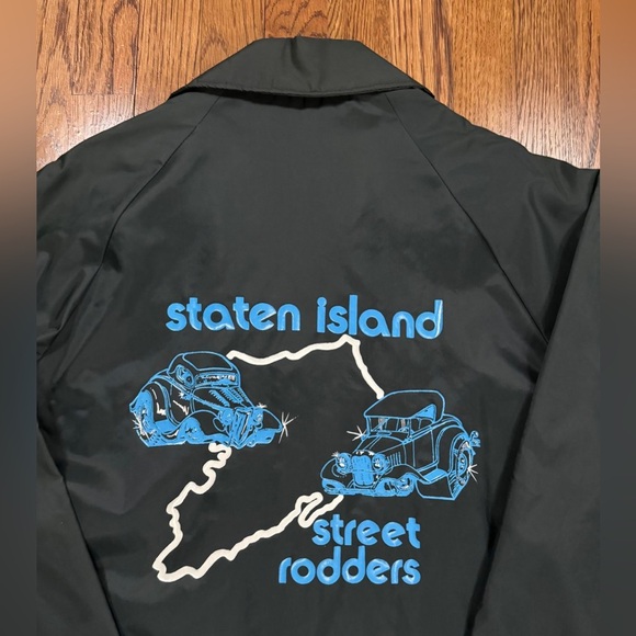 Vintage Staten Island Street Rodders Coaches Jacket (Size S) - Picture 3 of 5